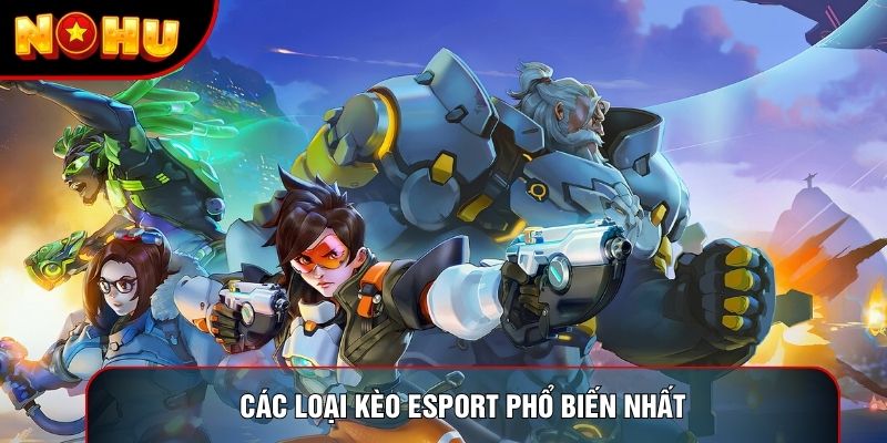Các loại kèo Esport phổ biến nhất