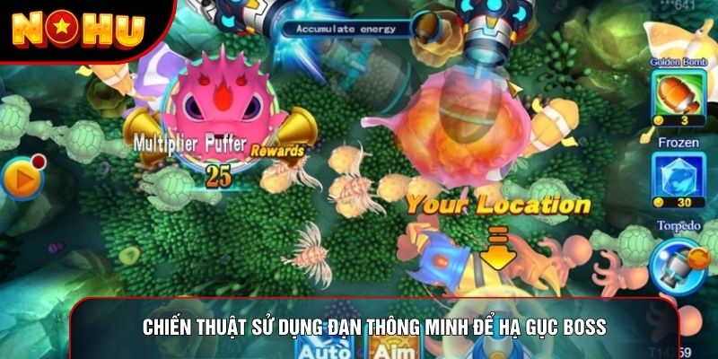 Chiến thuật sử dụng đạn thông minh để hạ gục Boss