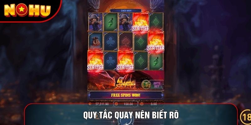 Quy tắc quay nên biết rõ