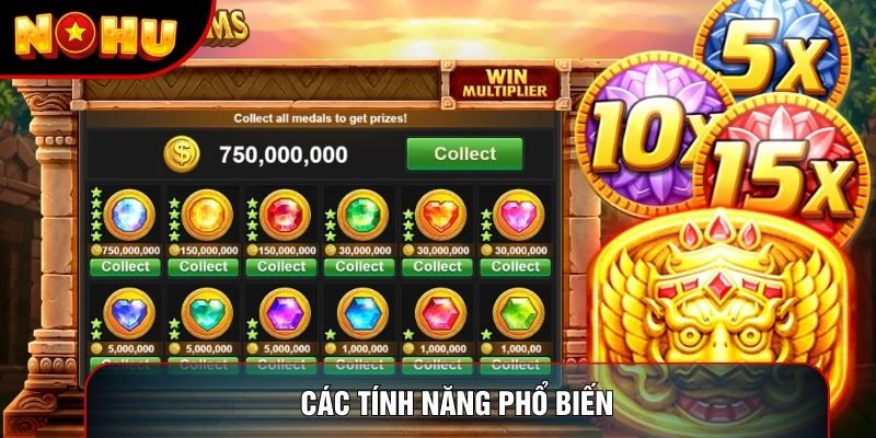 Các tính năng phổ biến