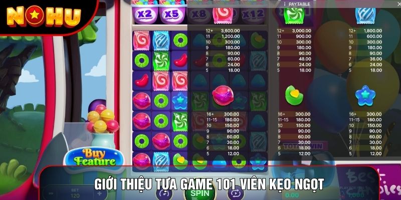 Giới thiệu tựa game 101 Viên Kẹo Ngọt