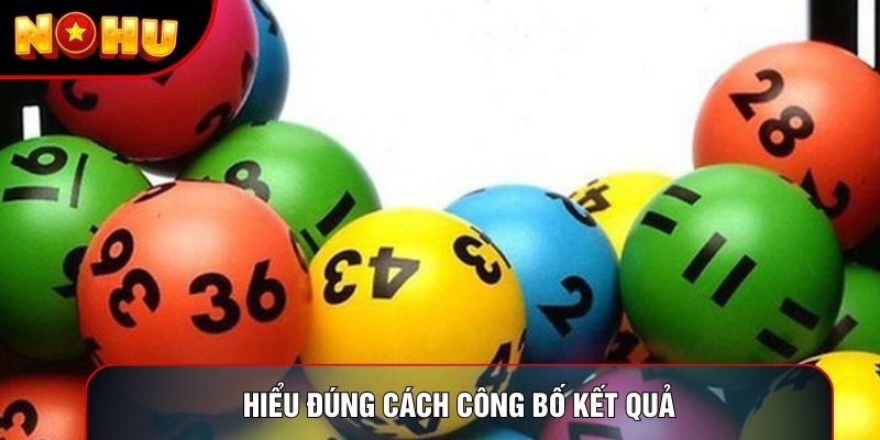 Hiểu đúng cách công bố kết quả