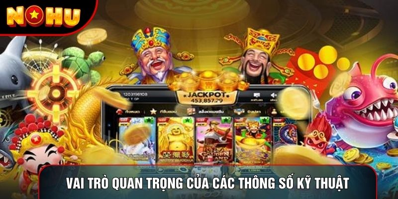 Vai trò quan trọng của các thông số kỹ thuật trong game slot