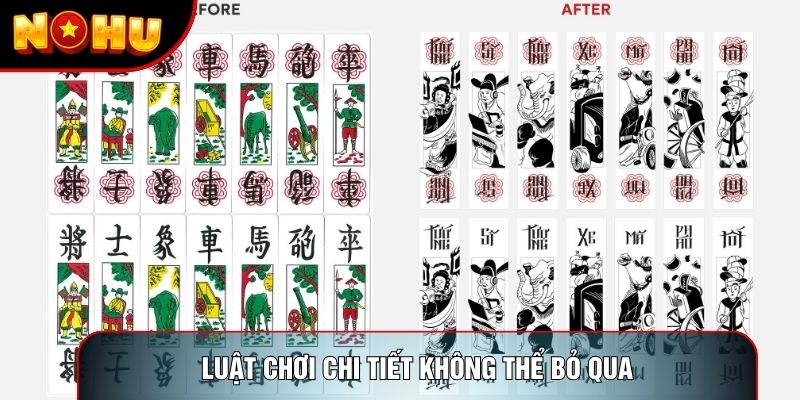 Luật chơi chi tiết không thể bỏ qua