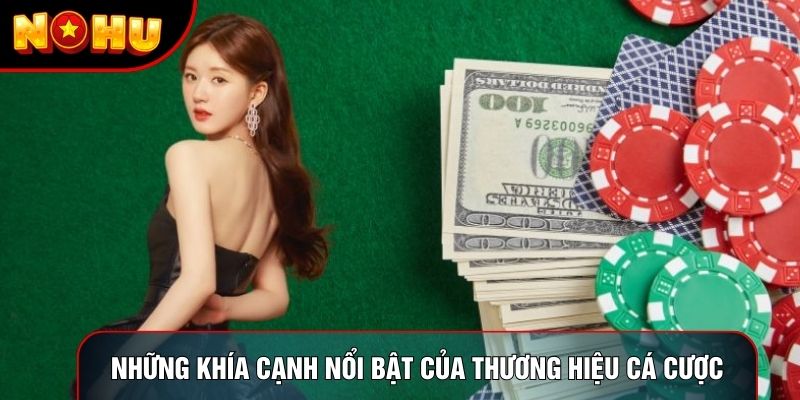 Những khía cạnh nổi bật của thương hiệu cá cược