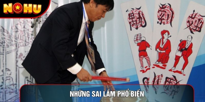 Những sai lầm phổ biến