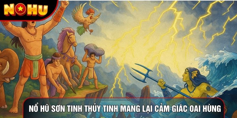 Nổ hũ sơn tinh thủy tinh mang lại cảm giác oai hùng