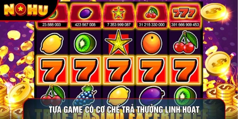 Tựa game có cơ chế trả thưởng linh hoạt